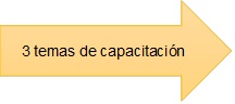 3 temas de capacitación 